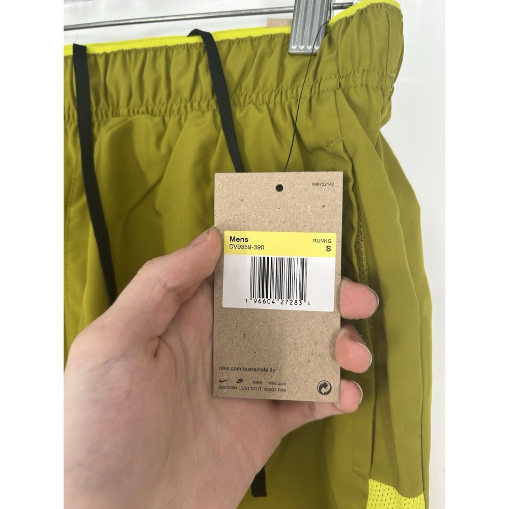 Nike Challenger Running Shorts 7" 7 Inch Inseam Brief Liner Lined DV9359-390 S - Picture 3 of 10
